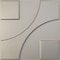 Ekena Millwork 19 5/8in. W x 19 5/8in. H Nestor EnduraWall Decorative 3D Wall Panel Covers 2.67 Sq. Ft. WP20X20NEBAL - alternate 1